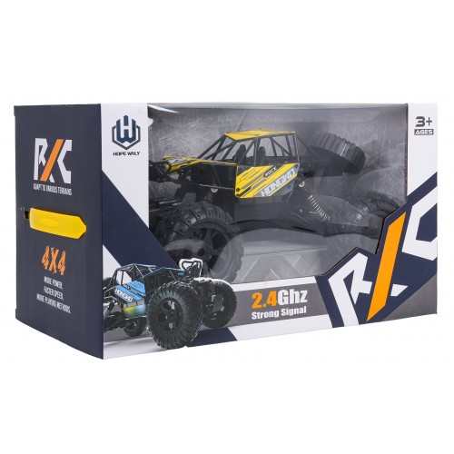 R/C Crawler ROCK Žltá 1:14