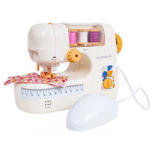 Šijací stroj + príslušenstvo biela