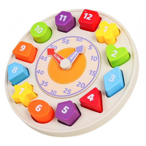 Hodiny pre najmenších Rôzne tvary