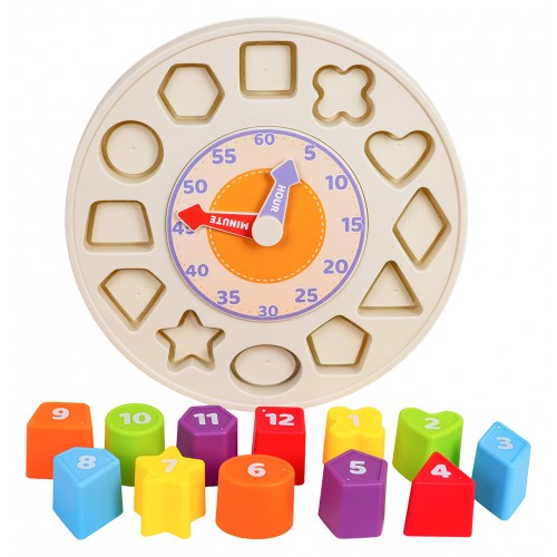 Hodiny pre najmenších Rôzne tvary