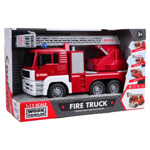 Hasičská zbrojnica s funkciou svetiel a zvukov 1:12