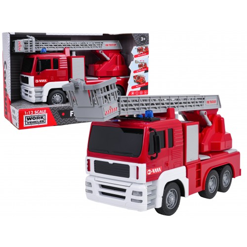 Hasičská zbrojnica s funkciou svetiel a zvukov 1:12