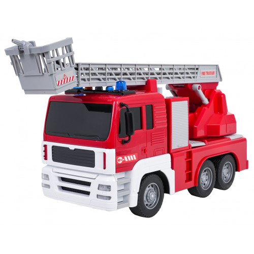 Hasičská zbrojnica s funkciou svetiel a zvukov 1:12