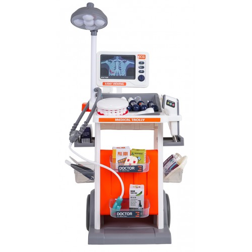 MEGA lekárska súprava oranžová + príslušenstvo