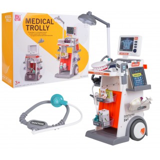 MEGA lekárska súprava oranžová + príslušenstvo