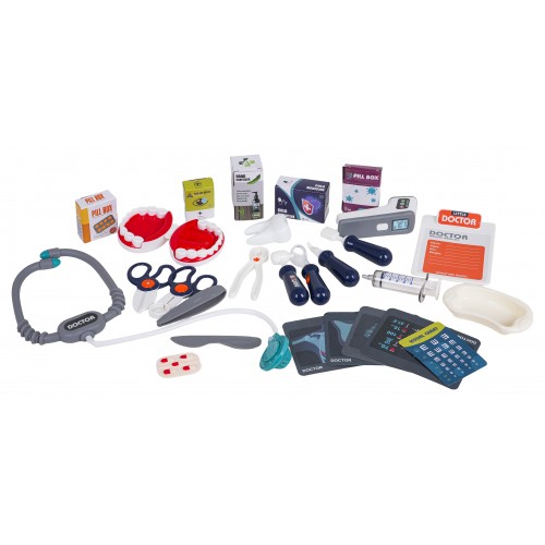 MEGA lekárska súprava oranžová + príslušenstvo