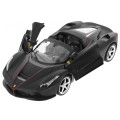 Ferrari LaFerrari Aperta čierne RASTAR model 1:14 Diaľkovo ovládané auto + ovládač 2,4 GHz