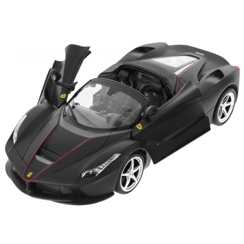 Ferrari LaFerrari Aperta čierne RASTAR model 1:14 Diaľkovo ovládané auto + ovládač 2,4 GHz