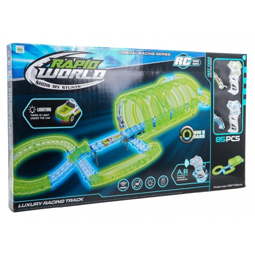 Závodná dráha Glow in the Dark 85ks.