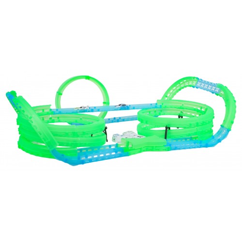 Závodná dráha Glow in the Dark 83ks.