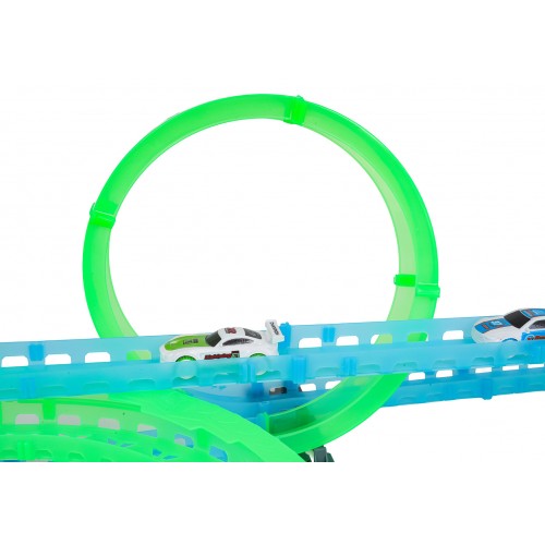 Závodná dráha Glow in the Dark 83ks.