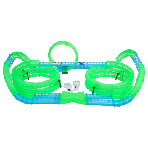 Závodná dráha Glow in the Dark 83ks.