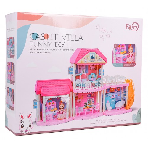 Domček pre bábiky + doplnky