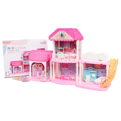 Domček pre bábiky + doplnky