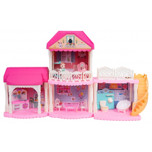 Domček pre bábiky + doplnky