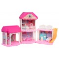 Domček pre bábiky + doplnky