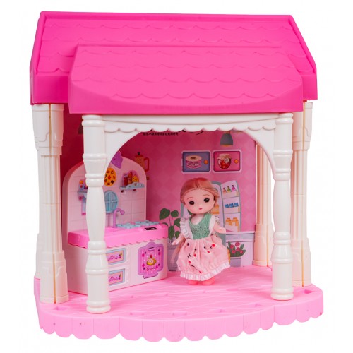 Domček pre bábiky + doplnky