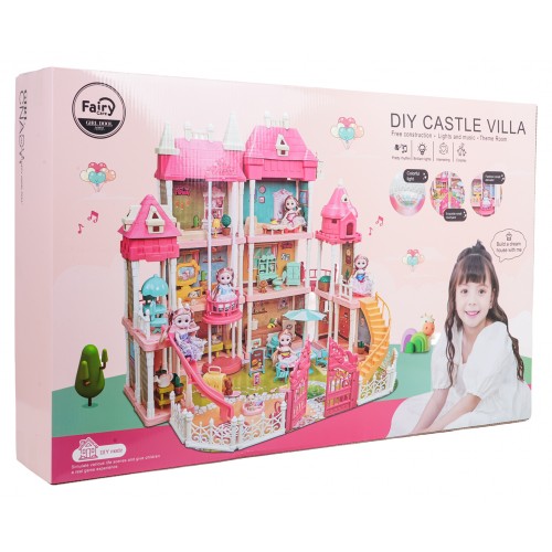 MEGA domček pre bábiky + doplnky