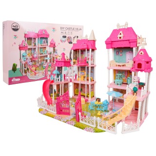 MEGA domček pre bábiky + doplnky