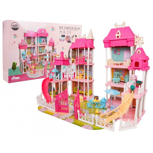 MEGA domček pre bábiky + doplnky