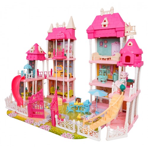 MEGA domček pre bábiky + doplnky