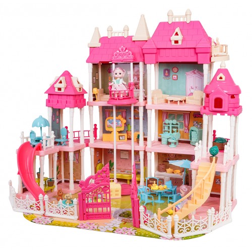 MEGA domček pre bábiky + doplnky