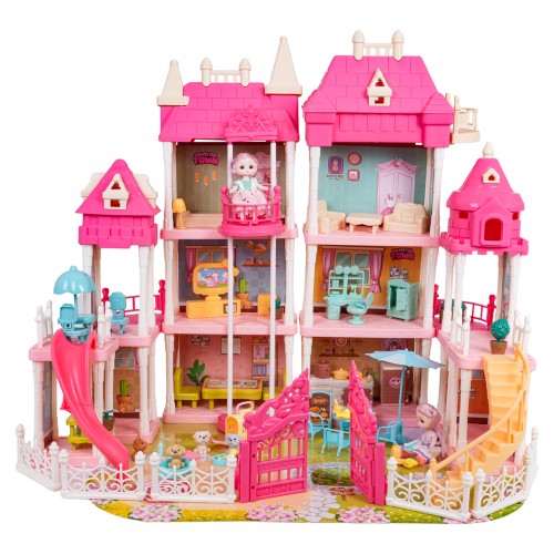 MEGA domček pre bábiky + doplnky