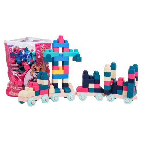 Súprava mäkkých blokov 120 ks.