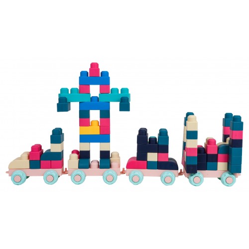 Súprava mäkkých blokov 120 ks.