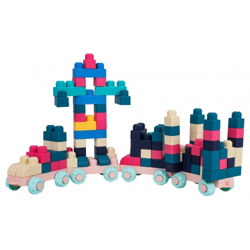 Súprava mäkkých blokov 120 ks.