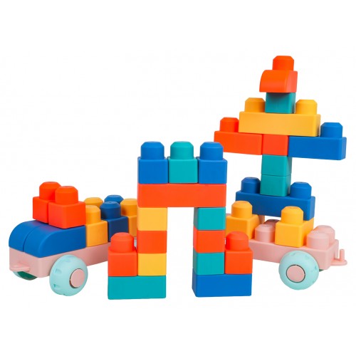 Sada mäkkých blokov 45 ks.