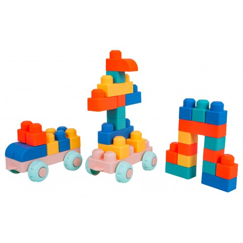 Sada mäkkých blokov 45 ks.