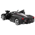Ferrari LaFerrari Aperta čierne RASTAR model 1:14 Diaľkovo ovládané auto + ovládač 2,4 GHz