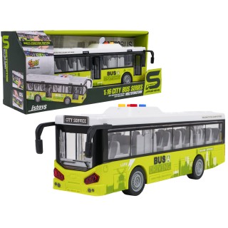 Autobus s funkciou svetla a zvuku Zelená