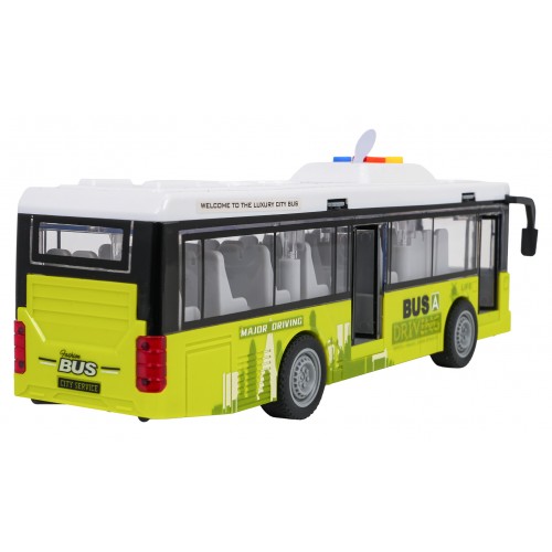 Autobus s funkciou svetla a zvuku Zelená
