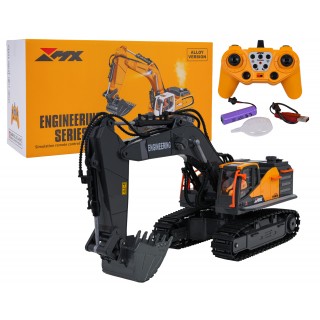 R/C bager s kovovou lopatou a funkciou dymu