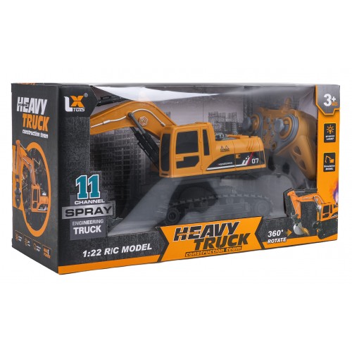 Kovové diely R/C rýpadiel 1:22