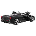 Ferrari LaFerrari Aperta čierne RASTAR model 1:14 Diaľkovo ovládané auto + ovládač 2,4 GHz