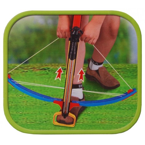 Veľká Kuša pre deti 3+ Terč na stojane + 3 šípy s prísavkami + Púzdro