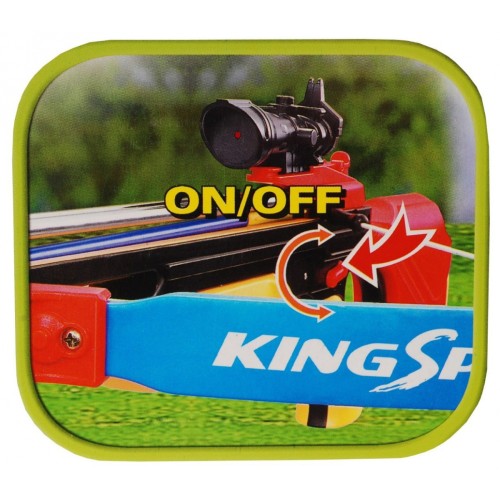 Veľká Kuša pre deti 3+ Terč na stojane + 3 šípy s prísavkami + Púzdro