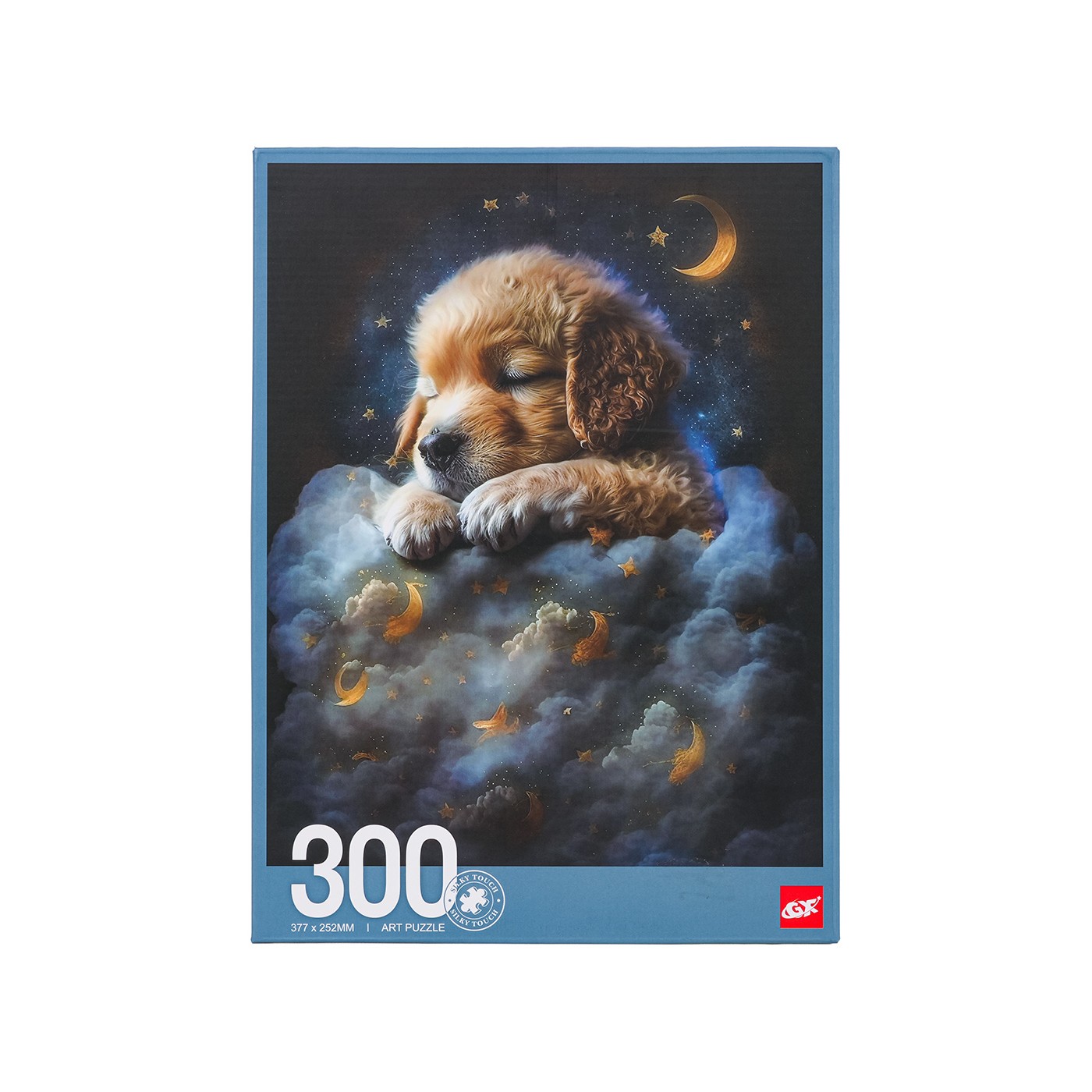 Sada puzzle 300ks. Pes v oblakoch