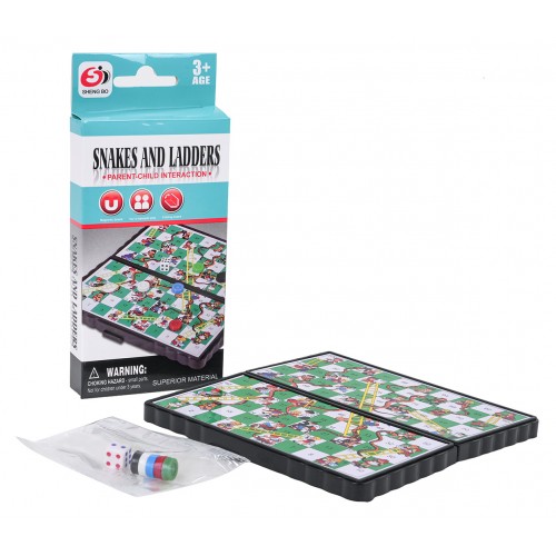 Stolová hra s magnetickým rebríkom