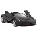 Ferrari LaFerrari Aperta čierne RASTAR model 1:14 Diaľkovo ovládané auto + ovládač 2,4 GHz