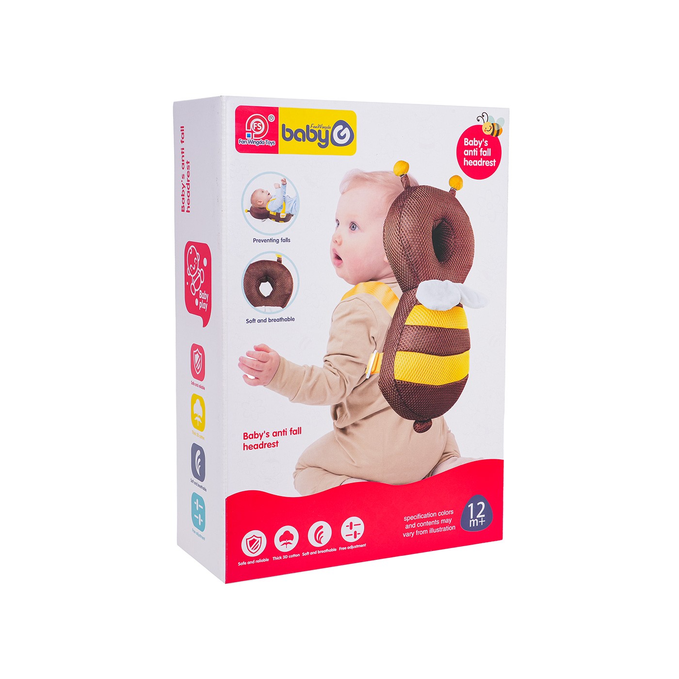 Bezpečnostný vankúš pre najmenších