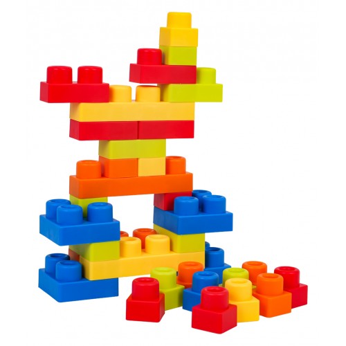 Sada mäkkých blokov 32 kusov. + Kufor