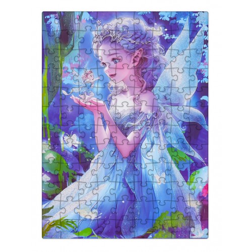 Sada puzzle 100ks. Princezná Modrá