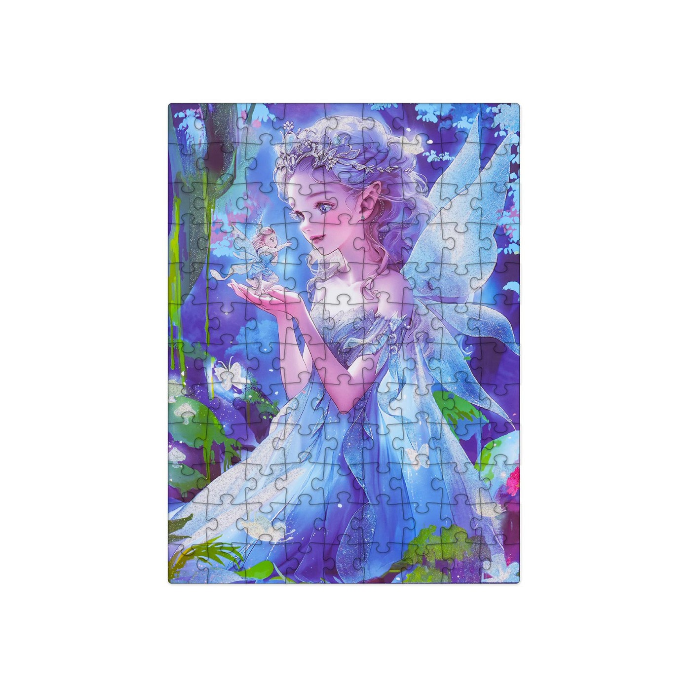 Sada puzzle 100ks. Princezná Modrá