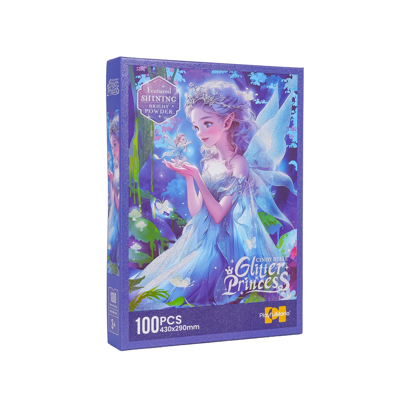 Sada puzzle 100ks. Princezná Modrá