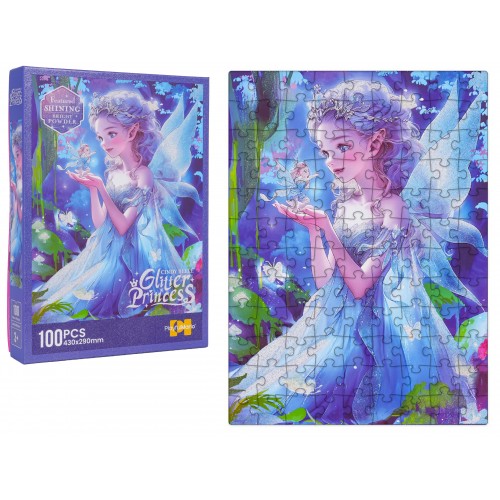 Sada puzzle 100ks. Princezná Modrá