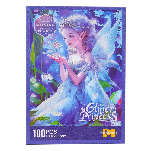 Sada puzzle 100ks. Princezná Modrá